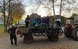 Spaß an und in der Natur - Ein Mountainbike–Workshop in Falkenberg